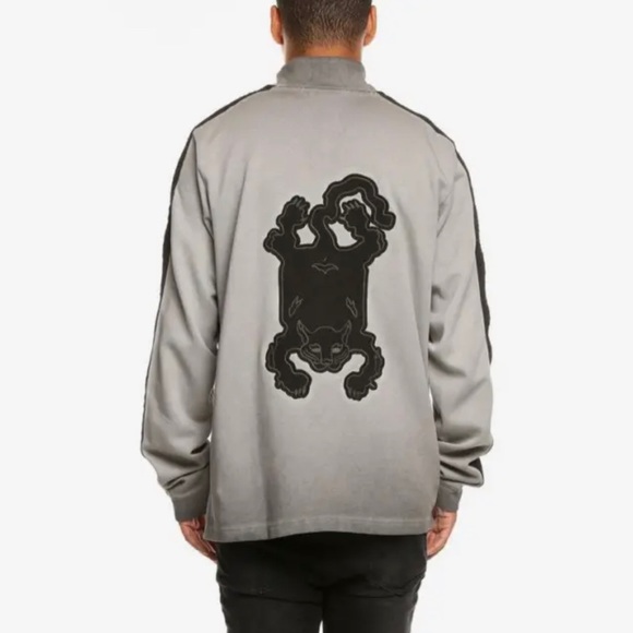 THE WEEKND XO PUMA X WASHED TRACK TOP IN ASHPALT LARGE - Picture 3 of 14